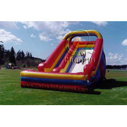big inflatable slide